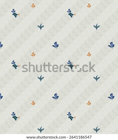Textile digital ikat ethnic group background design Indiana border classical texture motif flowers retro Daman beautiful and handmade article abstract painting vintage style of damask wallpaper etc.