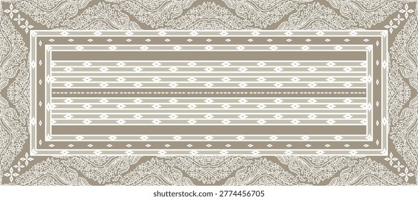 A textile Digital Indian Daman luxury flowers Ikat Ethnic Ornamental pattern Turkish Thai traditional tattoo artist crossstitch seamless watercolor paper Border Multi-Color strips floral dress print in febrics and shirt front back in dupattas classical walls motifs design handmade artwork abstract textured and etc.......