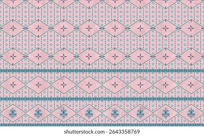 Textile digital Indiana border ikat ethnic Mughal pattern motif flower design traditional tattoo artist classic rock elemental vintage style abstract painting febric geometry Daman beautiful textured 
