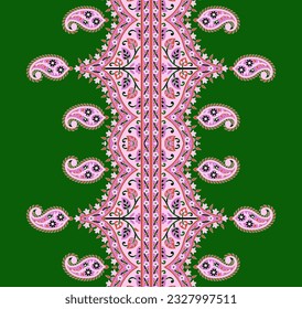 Textile digital motif design pattern Collage contemporary floral and polka dot shapes seamless pattern set. Mid Century Modern Art design for paper, cover, fabric, print on fabric.