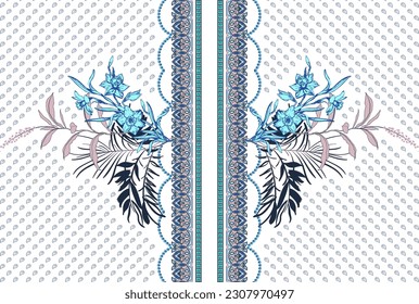 Textile digital motif pattern decor border Mughal paisley abstract ikat ethnic rug baroque ornament pattern for women clothing front back and luxury print dress patterns wallpaper gift card frame etc.