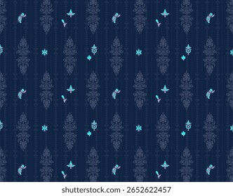 Textile digital arte mogol elemento de ornamento Flora estilo Kurtis tatuagem tradicional texturizado pele parede papelada para mulheres Indiana roupas e coisas como padrão de fronteira flores artesanais retro etc