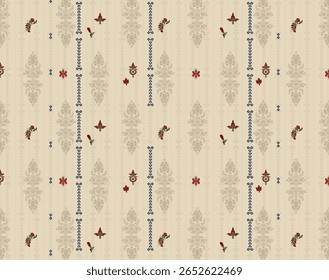 Textile digital arte mogol elemento de ornamento Flora estilo Kurtis tatuagem tradicional texturizado pele parede papelada para mulheres Indiana roupas e coisas como padrão de fronteira flores artesanais retro etc