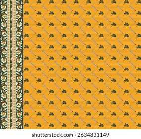 A textile digital Mughal pattern set of damask wallpaper border motif ornament element Kurtis style traditional tattoo artist print in febric industry handmade flowers retro textured wall paperwork