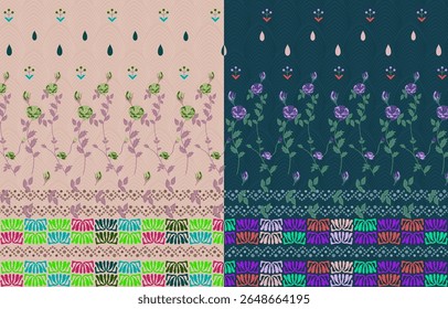 A textile digital Mughal pattern set of damask wallpaper gifts card for women Indiana borders classical textured traditional tattoo artist print in febric geometry Daman beautiful element Kurtis Logo 