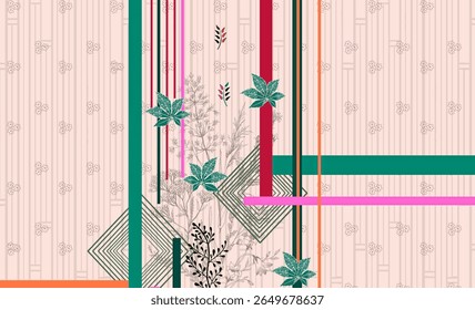 Textile digital Mughal pattern set of damask wallpaper gifts card for women Indiana borders classical texture traditional tattoo artist print in febric geometry Daman beautiful Turkish series of motif