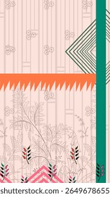 Textile digital Mughal pattern set of damask wallpaper gifts card for women Indiana borders classical texture traditional tattoo artist print in febric geometry Daman beautiful Turkish series of motif