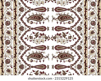 Textile Digital print design,Set of Oriental damask patterns for greeting cards and wedding invitations. Wallpapers and gift card.