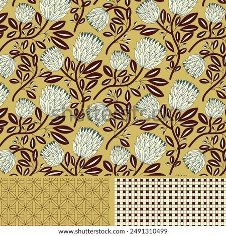 Textile Digital Printing Textile digital motif pattern decor border paisley abstract vintage style in detailed water coluor ethnic rug baroque ornament pattern