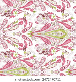 textile and digital seamless floral pattern vector design