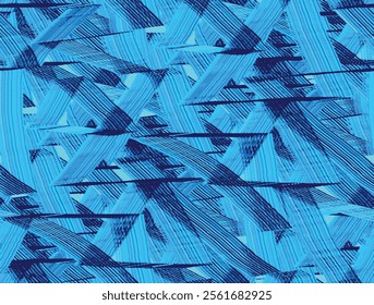 Textile and digital seamless geometric pattern vector design