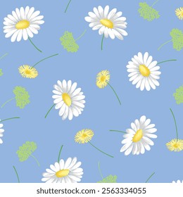 Textile and digital seamless pattern