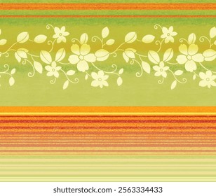 Textile and digital seamless pattern