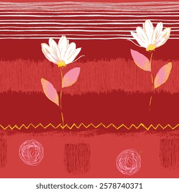 Textile and digital seamless pattern butterflies design.