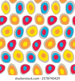 Textile and digital seamless pattern butterflies design.