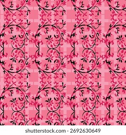 Diseño de mariposas de patrón transparente textil y digital