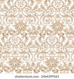 Textile and digital seamless pattern floral vector design