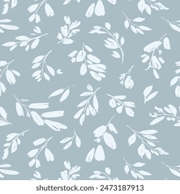 Textile and digital seamless pattern floral vector design