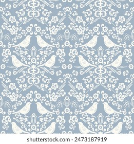 Textile and digital seamless pattern floral vector design