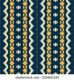 ฺฺBatik Textile Ethnic ikat damask seamless pattern digital vector design for Print saree Kurti Borneo Fabric border brush symbols swatches cotton
