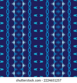 ฺฺBatik Textile Ethnic ikat damask seamless pattern digital vector design for Print saree Kurti Borneo Fabric border brush symbols swatches designer