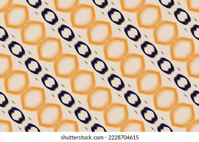 ฺฺBatik Textile Ethnic ikat designs seamless pattern digital vector design for Print saree Kurti Borneo Fabric border brush symbols swatches designer