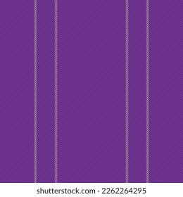 Textile fabric background. Vertical vector lines. Pattern texture stripe seamless in purple and pastel colors.