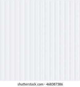 Textile fabric with bluish and white vertical stripes. Abstract vector.
