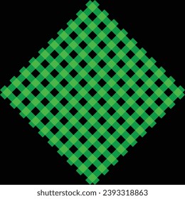 Textile fabric check pattern coloring