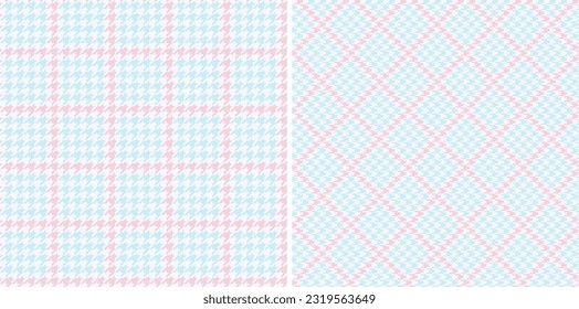 Comprobación de tejidos textiles. Fundido de patrón de textura. El tartán vectorial de fondo no tiene fisuras en conjunto.