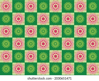 Textile Fabric Pattern Multi colour Vector Designs