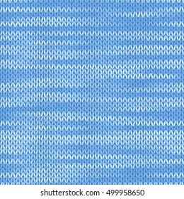 Textile fabric seamless texture. Melange light blue color background.