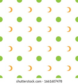 Textile Stoffstruktur Kreis abstrakt, geometrische Polka Punkt Muster, Hintergrund gefärbt, Banner süß Baby cute
