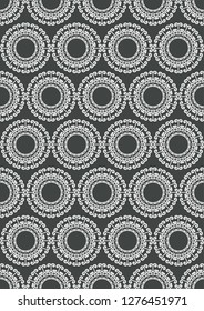 Textile fashion, abstract seamless pattern, vector illustration file.