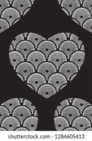 Textile fashion, abstract seamless pattern, vector illustration file.