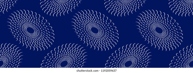 Textile fashion african print fabric, abstract seamless pattern, vector illustration file.