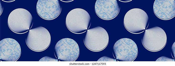 Textile fashion, african print fabric, abstract seamless pattern, vector illustration file.