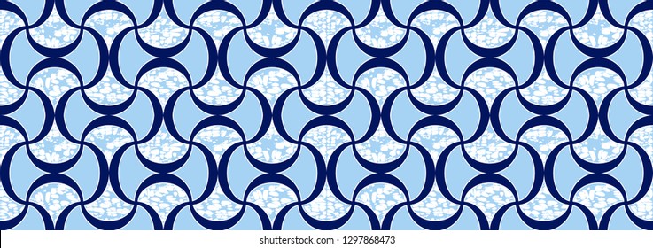 Textile fashion, african print fabric, abstract seamless pattern, vector illustration file.