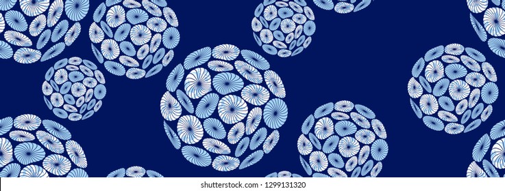 textile fashion, african print fabric, abstract seamless pattern, vector illustration file.