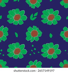 Textile floral design, Textile print pattern design, Allover print pattern 