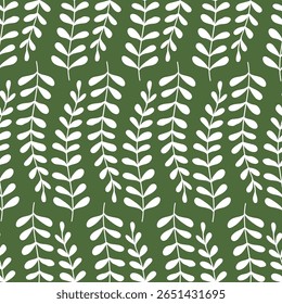 textile floral leaf pattern design have a white color
