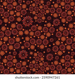 Textile floral and Leaf pattern designs
