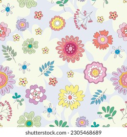 textile floral seamless pattern design offset design and wallpaper