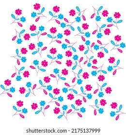 textura de flor textil de dos colores