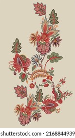 Textile (France), late 18th century Medium: cotton Technique: block printed on plain weave foundation