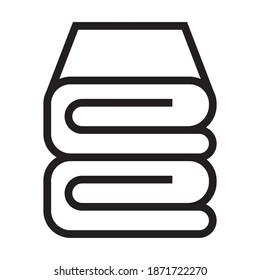 Stoffschild aus Textilien, Vektorgrafik