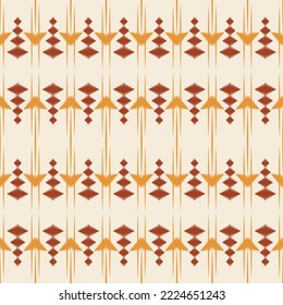 ฺฺBatik Textile ikat prints seamless pattern digital vector design for Print saree Kurti Borneo Fabric border brush symbols swatches designer