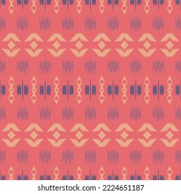 ฺฺ Batik Textile ikat Dreieck nahtlose Muster digitale Vektordesign für Print Saree Kurti Borneo Gestricke Grenz-Bürstenzeichen Swatparty Trageware