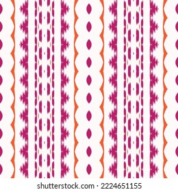 ฺฺ Batik Textile Ikkat o ikat diseño vectorial digital sin fisuras para Print saree Kurti Borneo Tejidos símbolos de pincel de borde swatings algodón