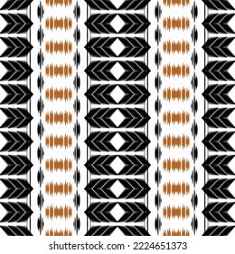 ฺฺBatik Textile Ikkat or ikat texture seamless pattern digital vector design for Print saree Kurti Borneo Fabric border brush symbols swatches party wear